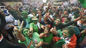 कोलकाता महापालिका निवडणुकीत टीएमसीचा दणदणीत विजय